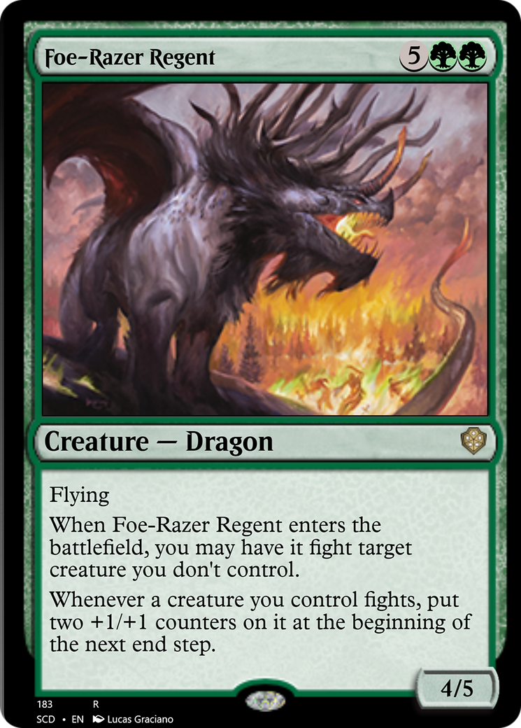 Foe-Razer Regent [Starter Commander Decks] | Arkham Games and Comics