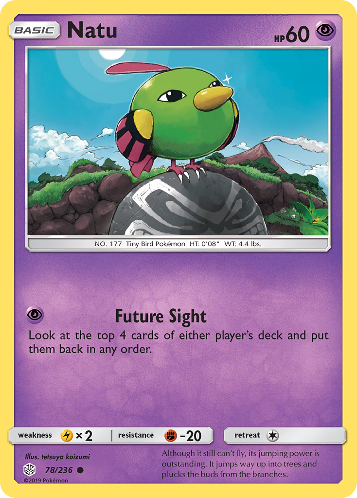 Natu (78/236) [Sun & Moon: Cosmic Eclipse] | Arkham Games and Comics