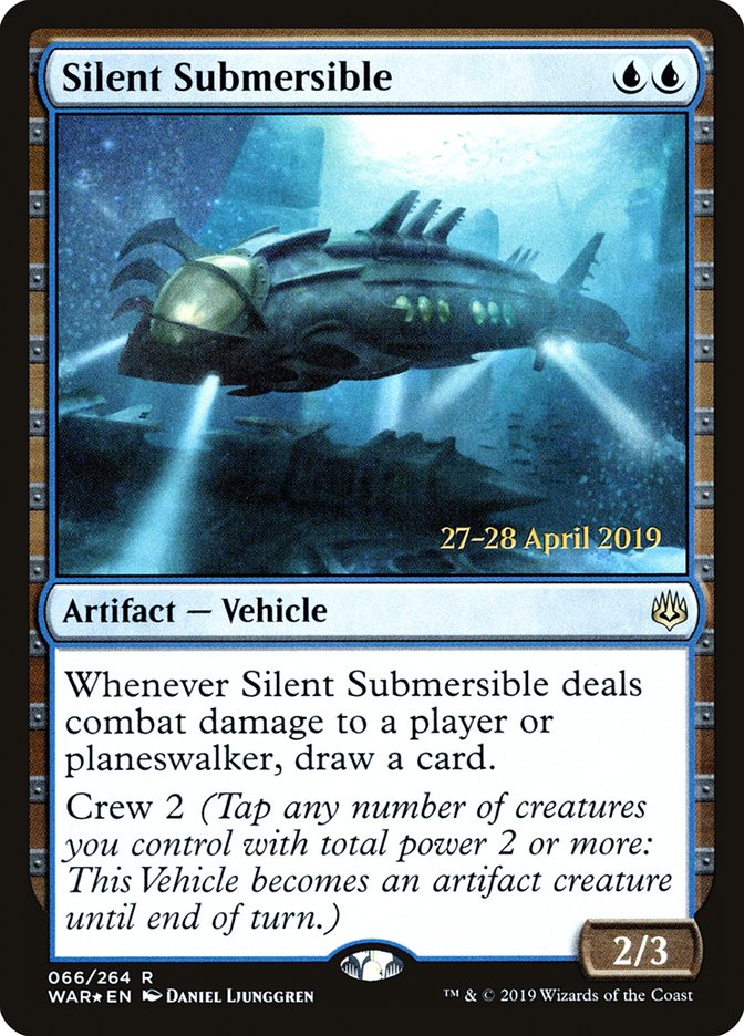 Silent Submersible  [War of the Spark Prerelease Promos] | Arkham Games and Comics