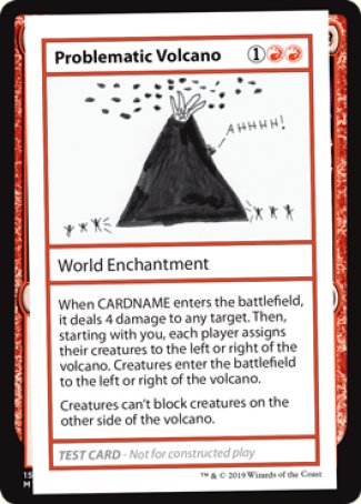 Problematic Volcano (2021 Edition) [Mystery Booster Playtest Cards] | Arkham Games and Comics