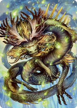 Kura, the Boundless Sky Art Card [Kamigawa: Neon Dynasty Art Series] | Arkham Games and Comics