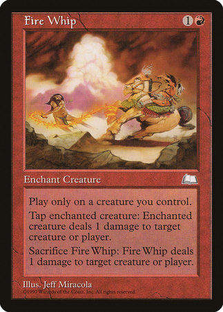 Fire Whip [Weatherlight] | Arkham Games and Comics