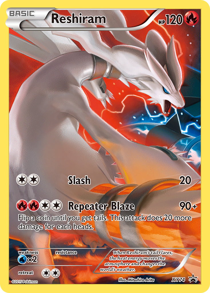 Reshiram (XY74) [XY: Black Star Promos] | Arkham Games and Comics