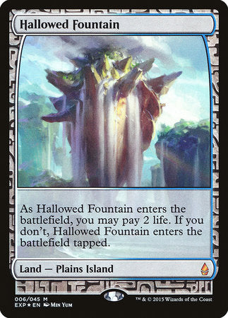 Hallowed Fountain [Zendikar Expeditions] | Arkham Games and Comics