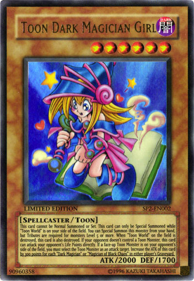 Toon Dark Magician Girl [SP2-EN002] Ultra Rare | Arkham Games and Comics