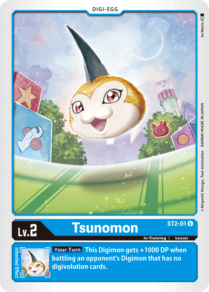 Tsunomon [ST2-01] [Starter Deck: Cocytus Blue] | Arkham Games and Comics