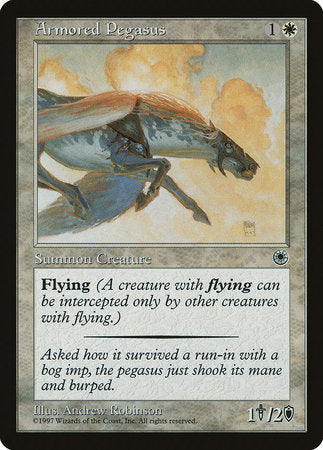 Armored Pegasus (Reminder Text) [Portal Demo Game] | Arkham Games and Comics
