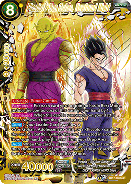 Piccolo & Son Gohan, Newfound Might (BT17-148) [Ultimate Squad] | Arkham Games and Comics