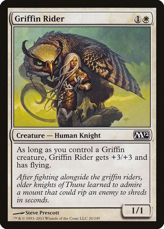 Griffin Rider [Magic 2012] | Arkham Games and Comics