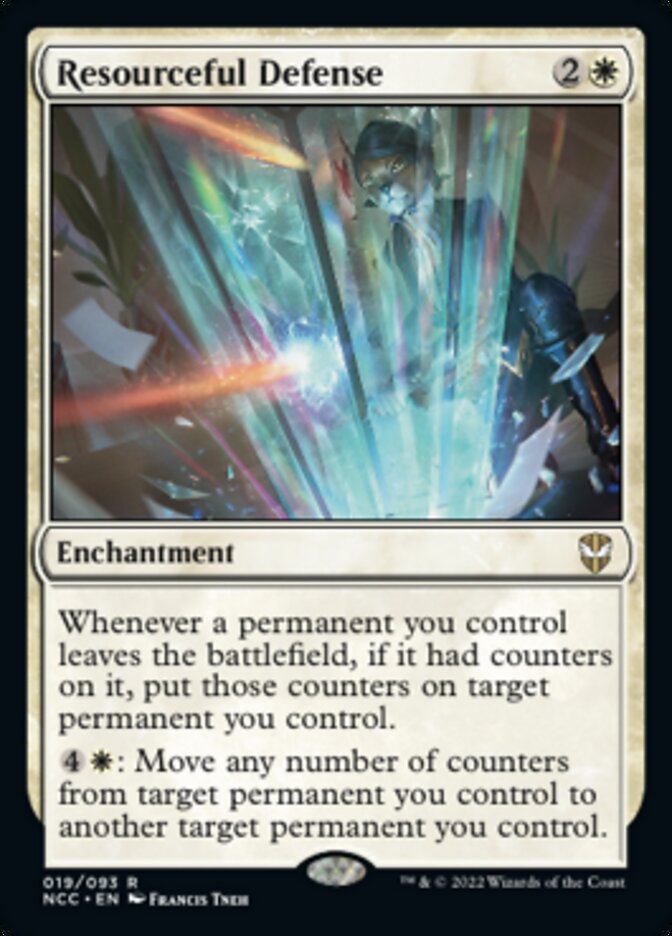 Resourceful Defense [Streets of New Capenna Commander] | Arkham Games and Comics
