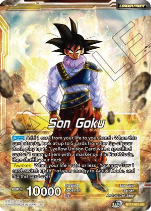 Son Goku // SS Son Goku, Fearless Fighter (BT17-081) [Ultimate Squad] | Arkham Games and Comics