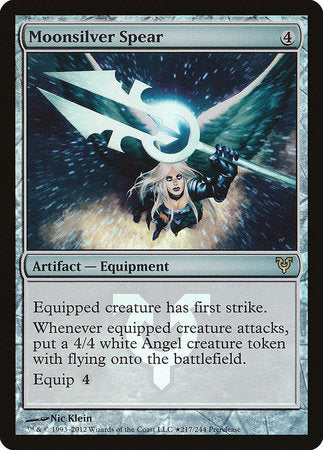 Moonsilver Spear [Avacyn Restored Promos] | Arkham Games and Comics