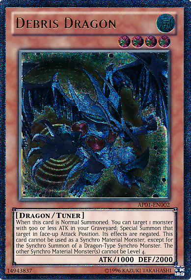 Debris Dragon [AP01-EN002] Ultimate Rare | Arkham Games and Comics