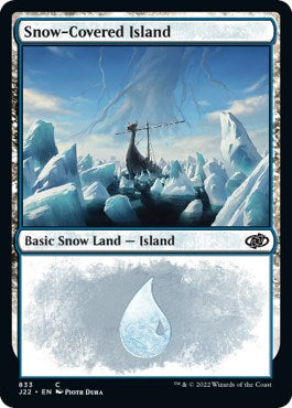 Snow-Covered Island [Jumpstart 2022] | Arkham Games and Comics