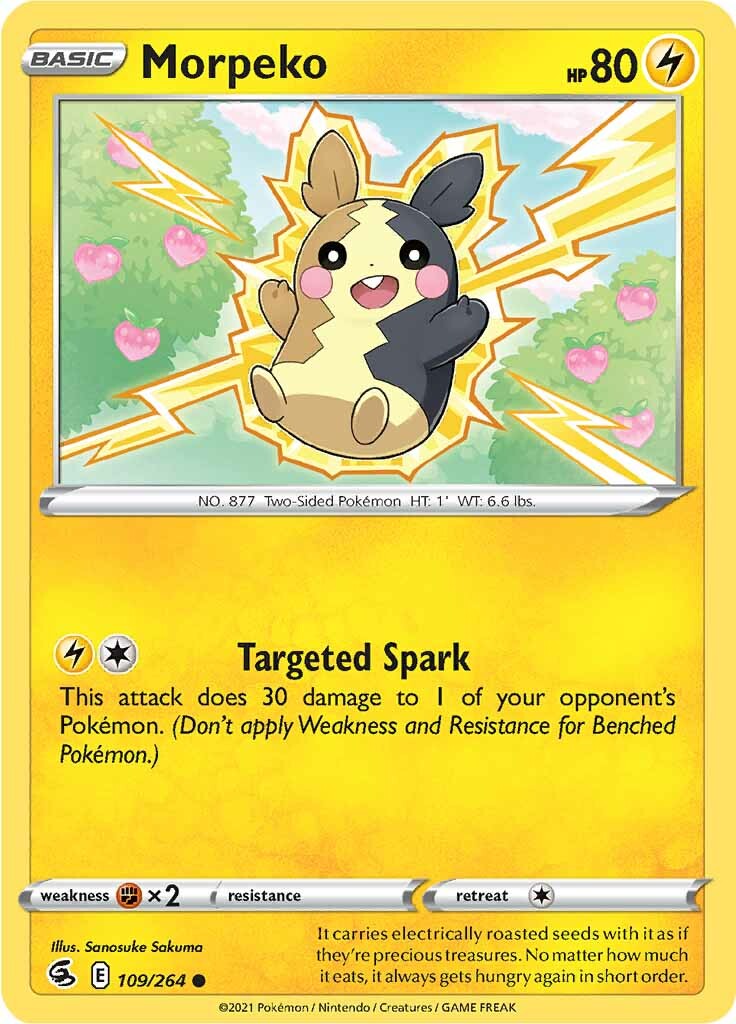 Morpeko (109/264) [Sword & Shield: Fusion Strike] | Arkham Games and Comics