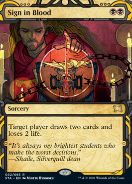 Sign in Blood [Strixhaven Mystical Archive] | Arkham Games and Comics