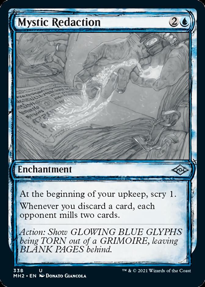 Mystic Redaction (Sketch) [Modern Horizons 2] | Arkham Games and Comics