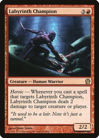 Labyrinth Champion [Theros] | Arkham Games and Comics