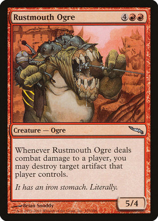 Rustmouth Ogre [Mirrodin] | Arkham Games and Comics