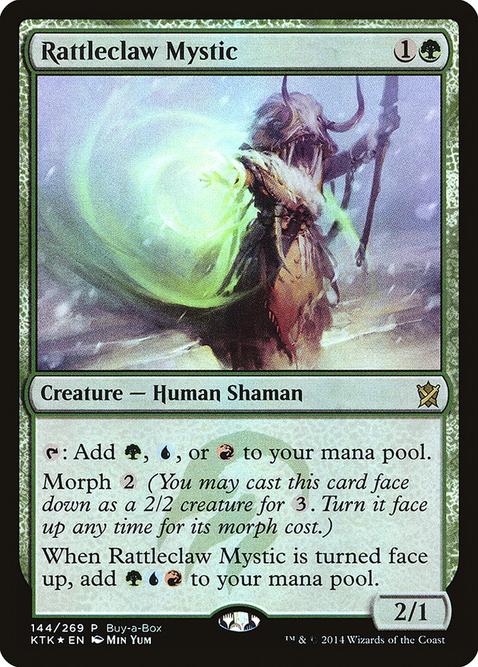 Rattleclaw Mystic (Buy-A-Box) [Khans of Tarkir Promos] | Arkham Games and Comics