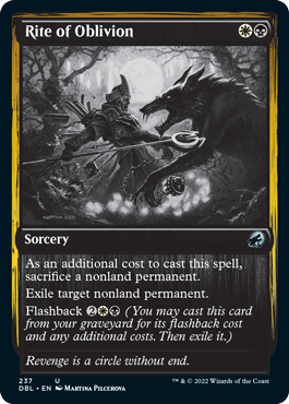 Rite of Oblivion [Innistrad: Double Feature] | Arkham Games and Comics