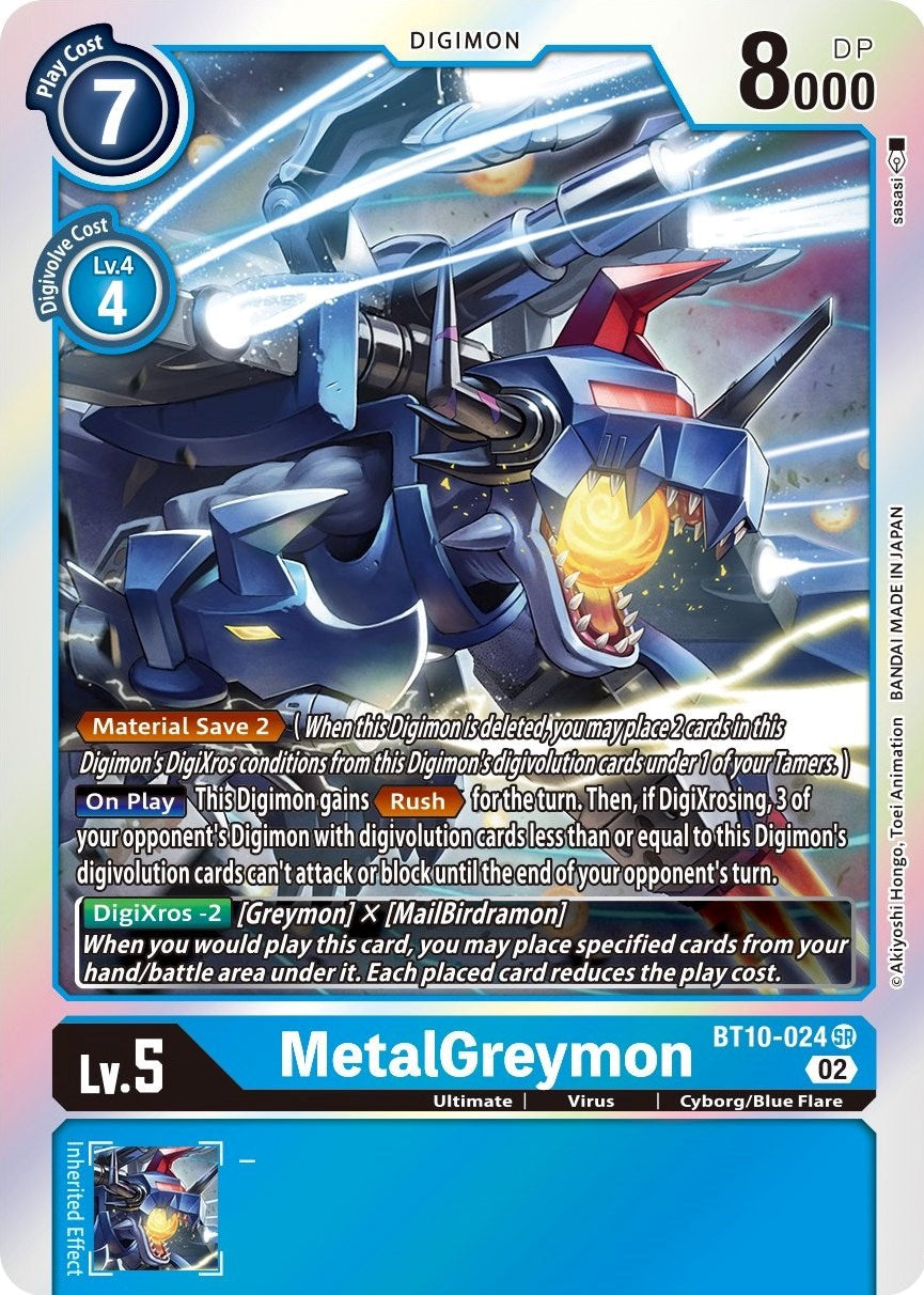 MetalGreymon [BT10-024] [Xros Encounter] | Arkham Games and Comics