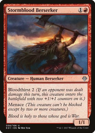 Stormblood Berserker [Archenemy: Nicol Bolas] | Arkham Games and Comics