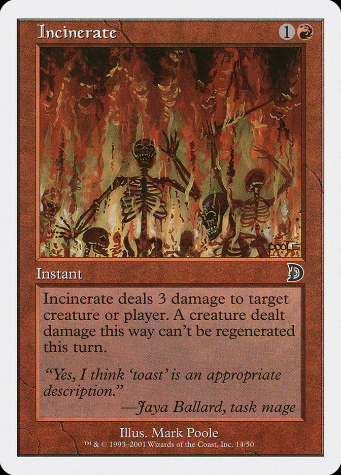 Incinerate [Deckmasters] | Arkham Games and Comics