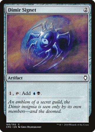 Dimir Signet [Commander Anthology Volume II] | Arkham Games and Comics