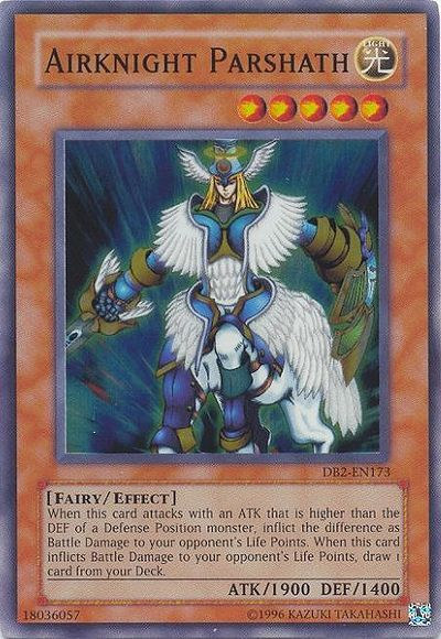 Airknight Parshath [DB2-EN173] Super Rare | Arkham Games and Comics