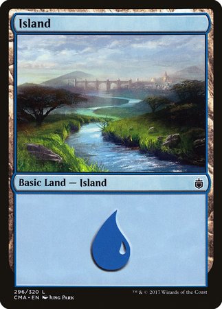 Island (296) [Commander Anthology] | Arkham Games and Comics