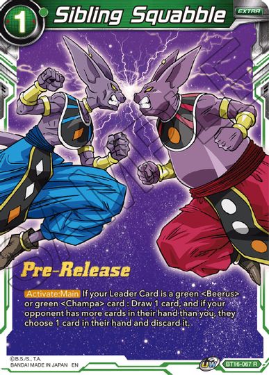 Sibling Squabble (BT16-067) [Realm of the Gods Prerelease Promos] | Arkham Games and Comics