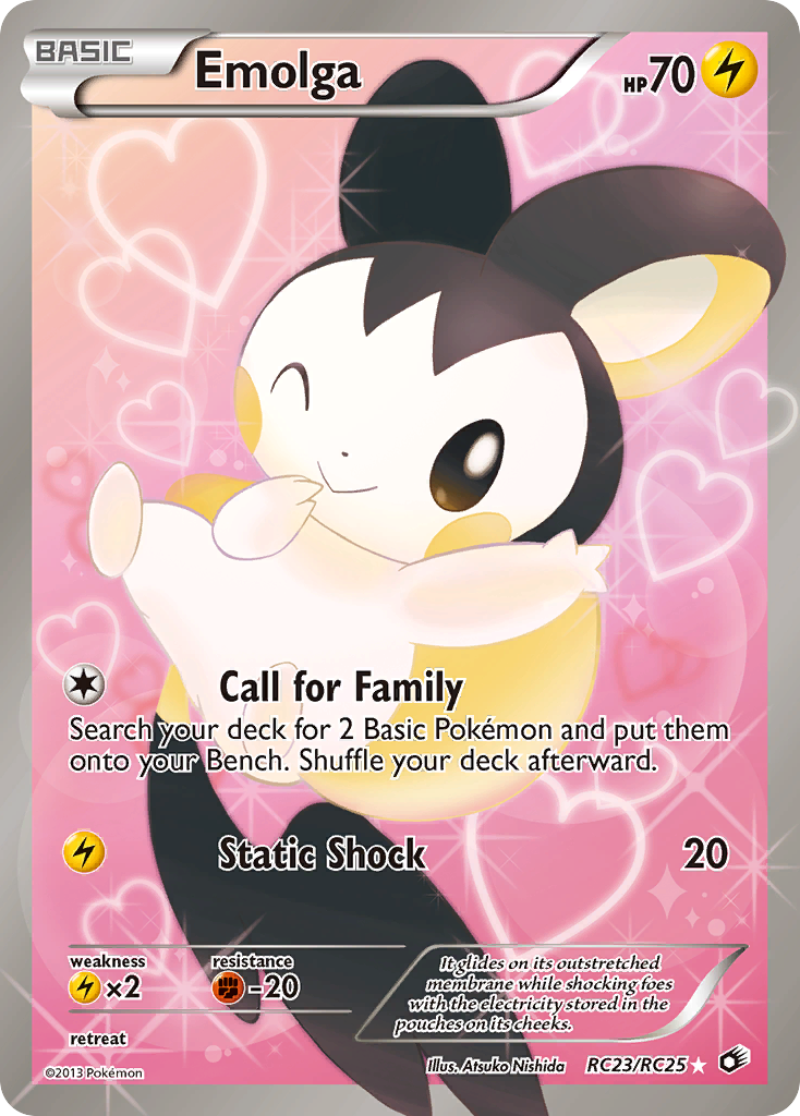 Emolga (RC23/RC25) [Black & White: Legendary Treasures] | Arkham Games and Comics