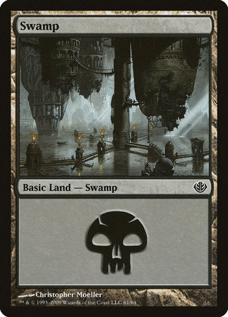 Swamp (61) [Duel Decks: Garruk vs. Liliana] | Arkham Games and Comics