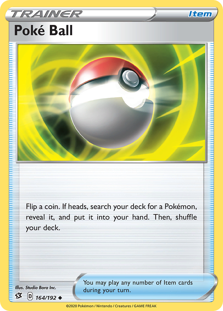 Poke Ball (164/192) [Sword & Shield: Rebel Clash] | Arkham Games and Comics