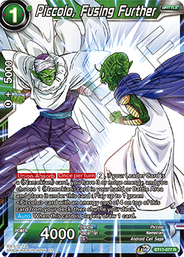 Piccolo, Fusing Further (BT17-077) [Ultimate Squad] | Arkham Games and Comics