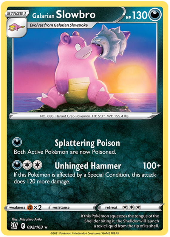 Galarian Slowbro (092/163) [Sword & Shield: Battle Styles] | Arkham Games and Comics