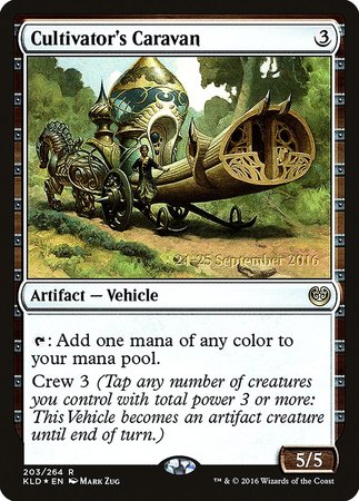 Cultivator's Caravan [Kaladesh Promos] | Arkham Games and Comics