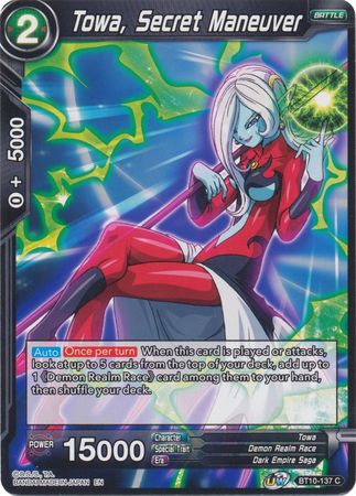 Towa, Secret Maneuver (BT10-137) [Rise of the Unison Warrior 2nd Edition] | Arkham Games and Comics