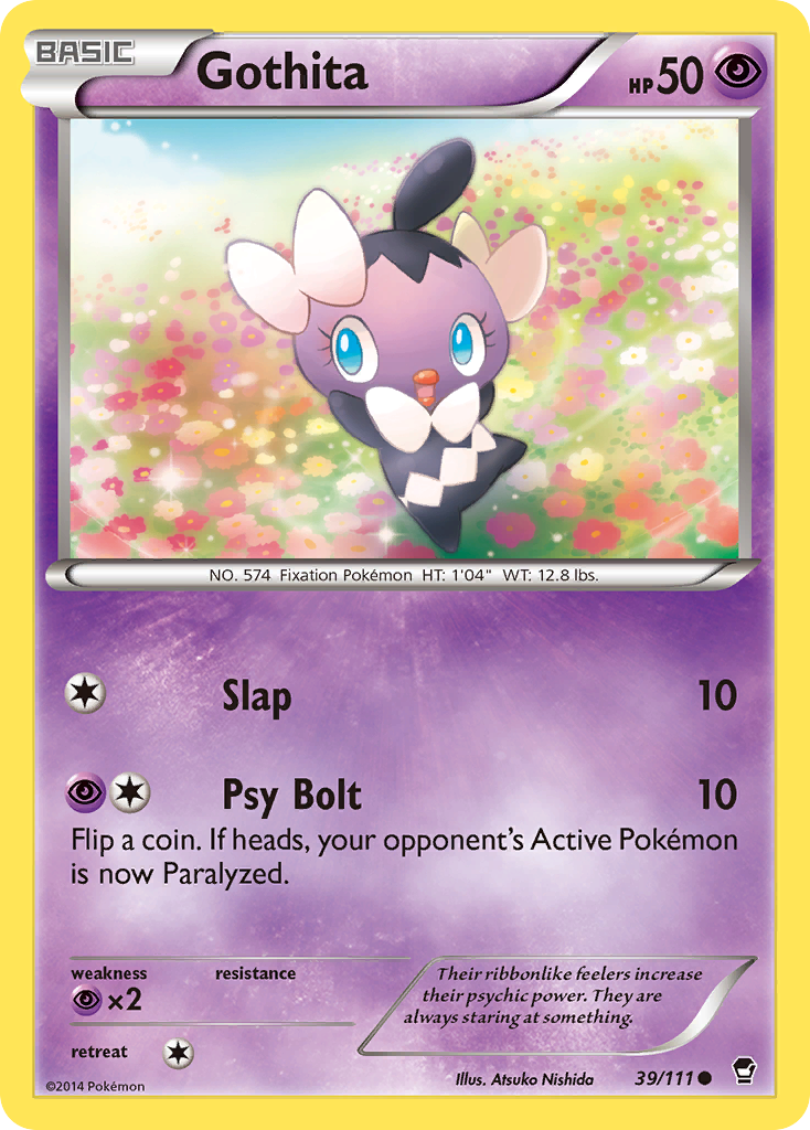 Gothita (39/111) [XY: Furious Fists] | Arkham Games and Comics