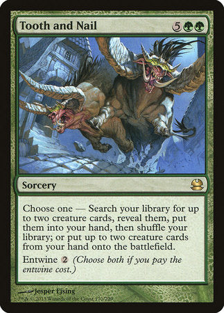 Tooth and Nail [Modern Masters] | Arkham Games and Comics