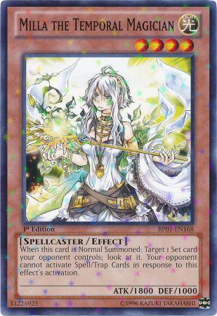 Milla the Temporal Magician [BP01-EN168] Starfoil Rare | Arkham Games and Comics