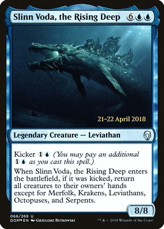 Slinn Voda, the Rising Deep [Dominaria Promos] | Arkham Games and Comics