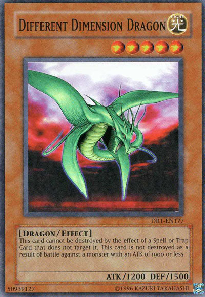 Different Dimension Dragon [DR1-EN177] Super Rare | Arkham Games and Comics