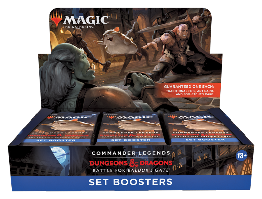 Commander Legends: Battle for Baldur's Gate - Set Booster Display | Arkham Games and Comics