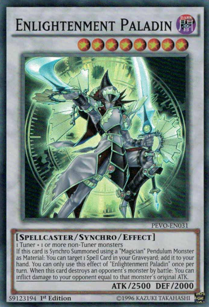 Enlightenment Paladin [PEVO-EN031] Super Rare | Arkham Games and Comics