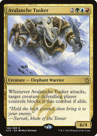 Avalanche Tusker [Khans of Tarkir] | Arkham Games and Comics