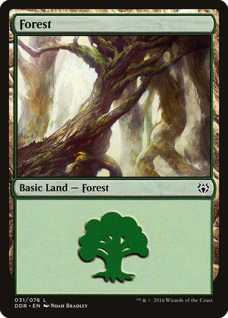 Forest (31) [Duel Decks: Nissa vs. Ob Nixilis] | Arkham Games and Comics