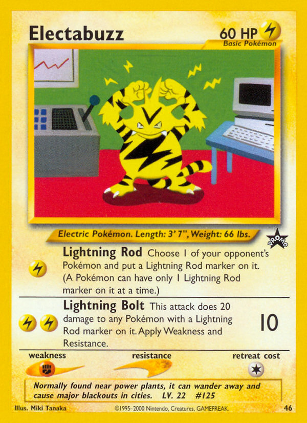 Electabuzz (46) [Wizards of the Coast: Black Star Promos] | Arkham Games and Comics