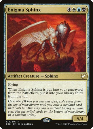 Enigma Sphinx [Commander 2018] | Arkham Games and Comics